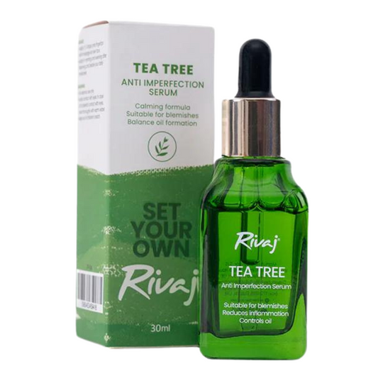 Rivaj Tea Tree Face Serum 30ml – Fights Acne & Reduces Redness
