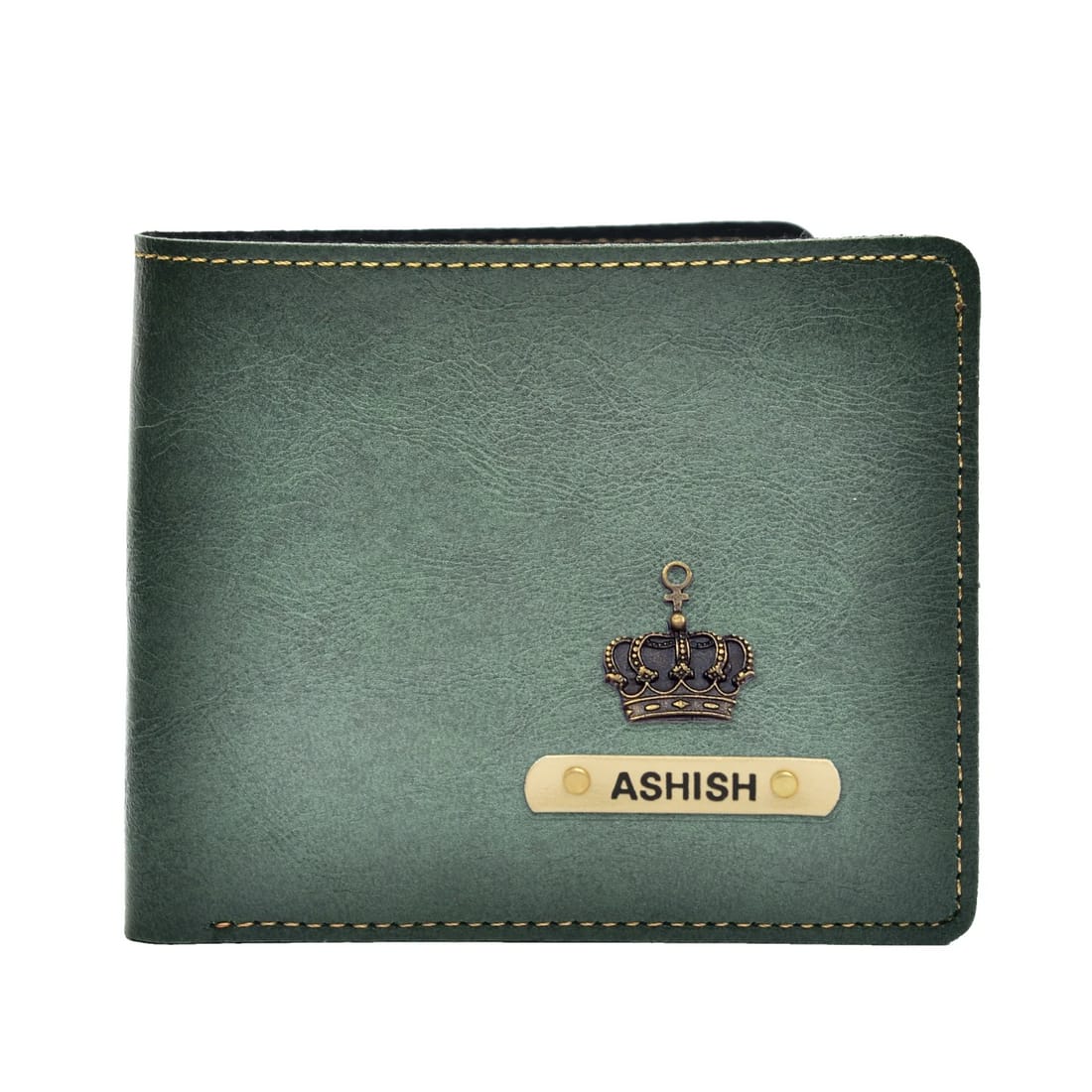 Customized Leather Printed Name Wallet