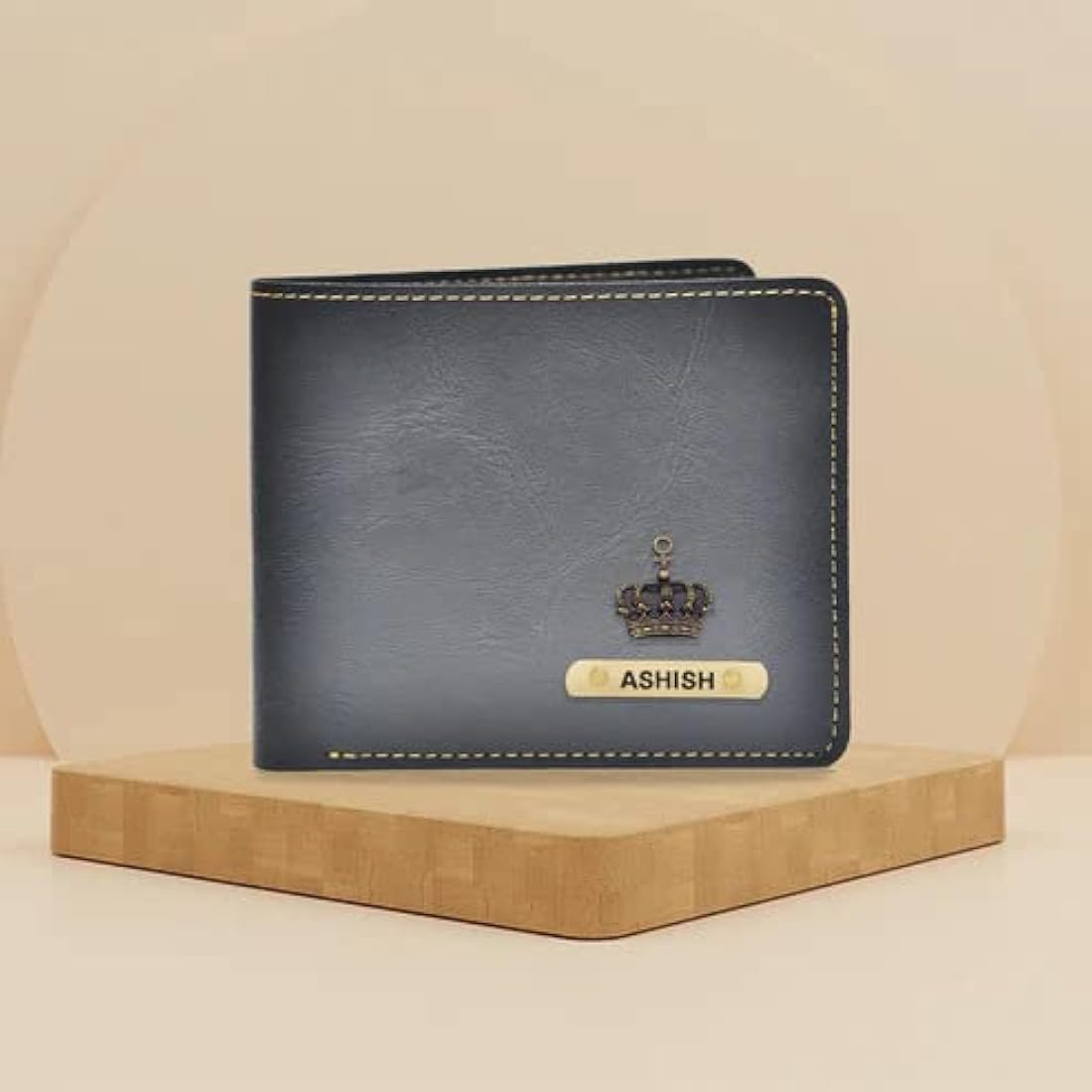 Customized Leather Printed Name Wallet