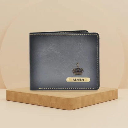 Customized Leather Printed Name Wallet