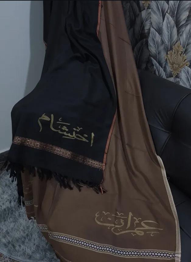 CUSTOMIZE WINTER SHAWLS FOR MEN